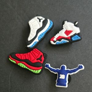 Colorful Sneaker Shoe Charms